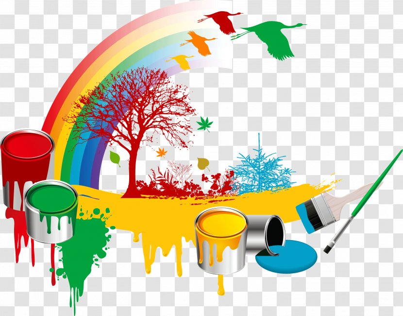 Paintbrush Bucket - Brush - Paint Transparent PNG