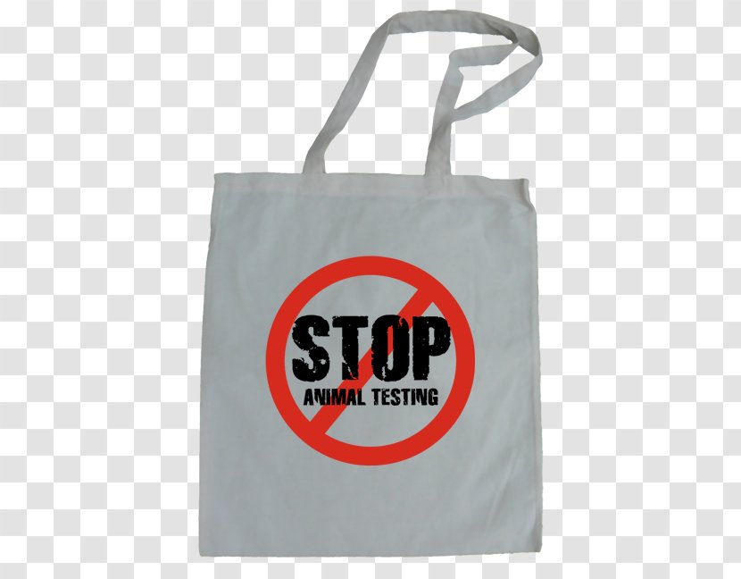 Tote Bag Shopping Bags & Trolleys Product Design - Luggage - Stop Animal Testing Transparent PNG