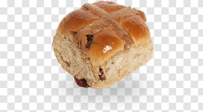 Hot Cross Bun Rye Bread Danish Pastry Pumpkin Toast Transparent PNG