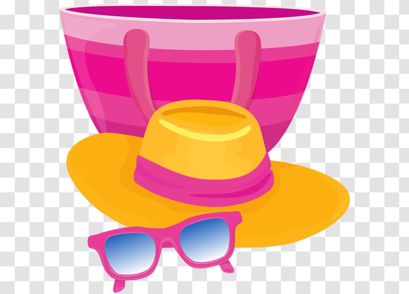 Goggles Clip Art - Beach - Hat BEACH Transparent PNG