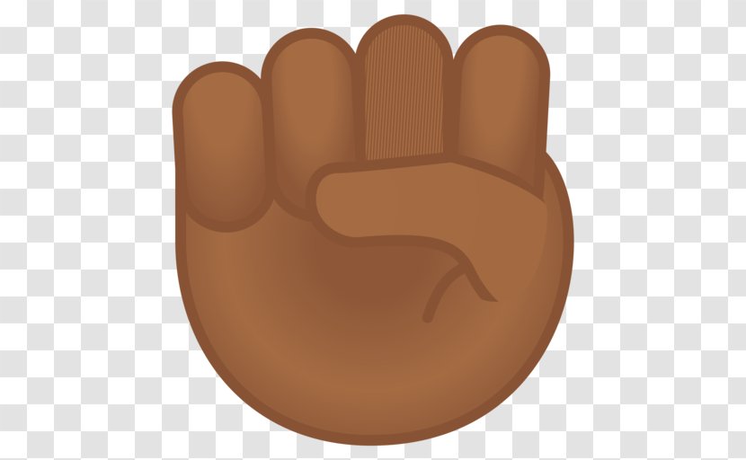 Emojipedia Raised Fist Dark Skin - Emoji Transparent PNG