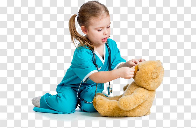 Playing Doctor Child Physician Stock Photography - Watercolor Transparent PNG