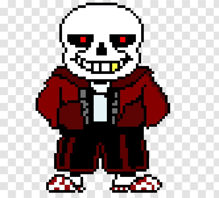 Undertale Sprite Pixel Art - Sans Transparent PNG