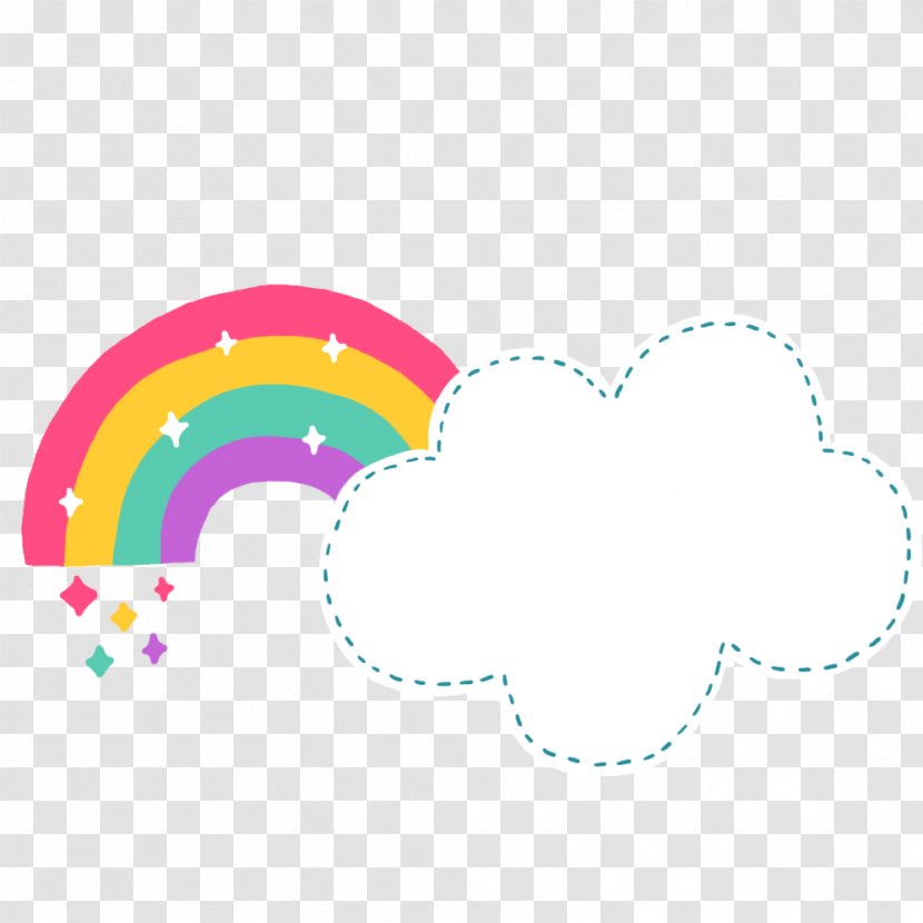 Rainbow Cloud Document File Format Cartoon - Tree - Cute Clouds Transparent PNG