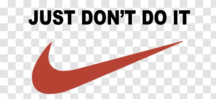Clip Art Nike Just Do It Brand Logo - Text Transparent PNG