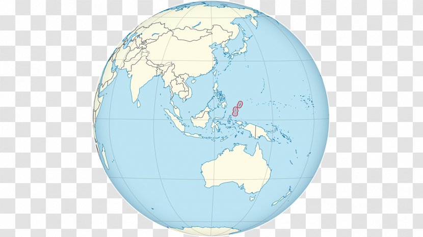 Globe World Map Guam Transparent PNG