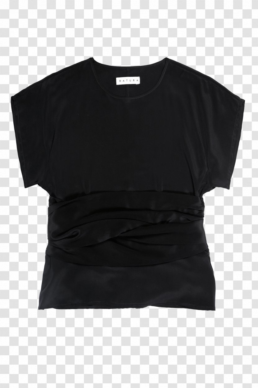 Sleeve T-shirt Shoulder Black M - T Shirt Transparent PNG
