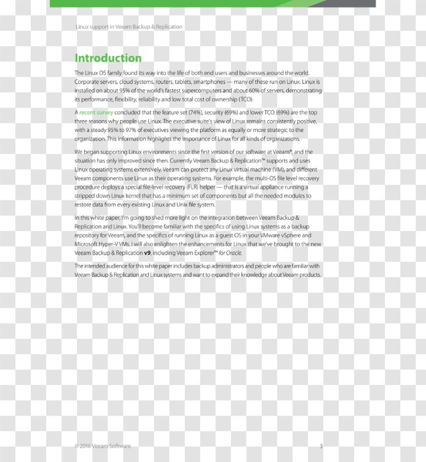 Document Veeam Backup & Replication Microsoft - Text Transparent PNG