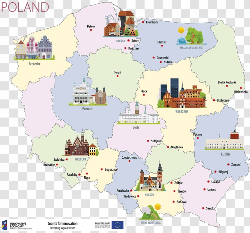 Map Tuberculosis - Poland Transparent PNG