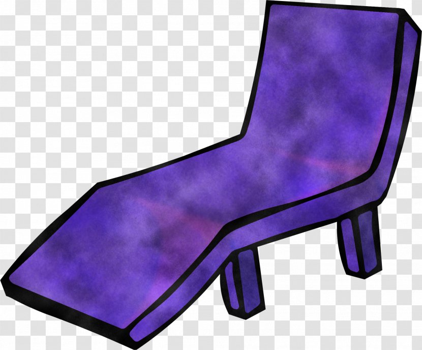 Purple Violet Chaise Longue Furniture Chair Transparent PNG