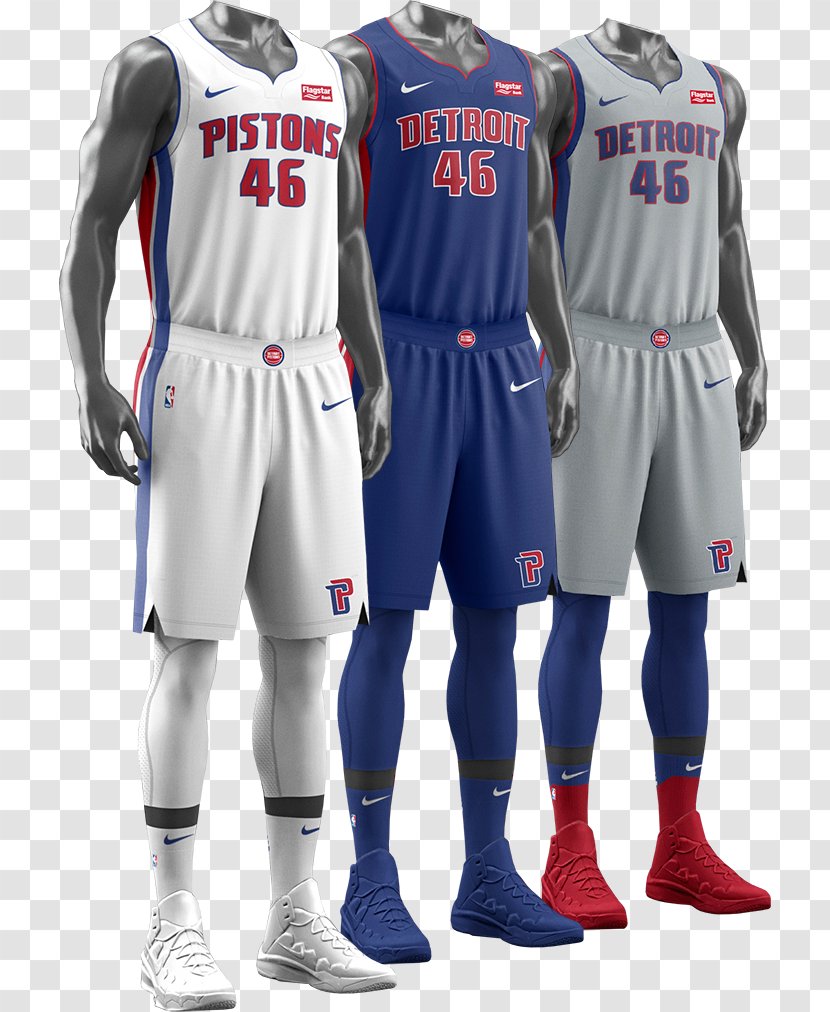 Jersey Detroit Pistons Chicago Bulls NBA Basketball Uniform Transparent PNG