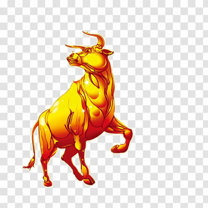 Chinese Zodiac Download Stock - Art - Taurus Transparent PNG