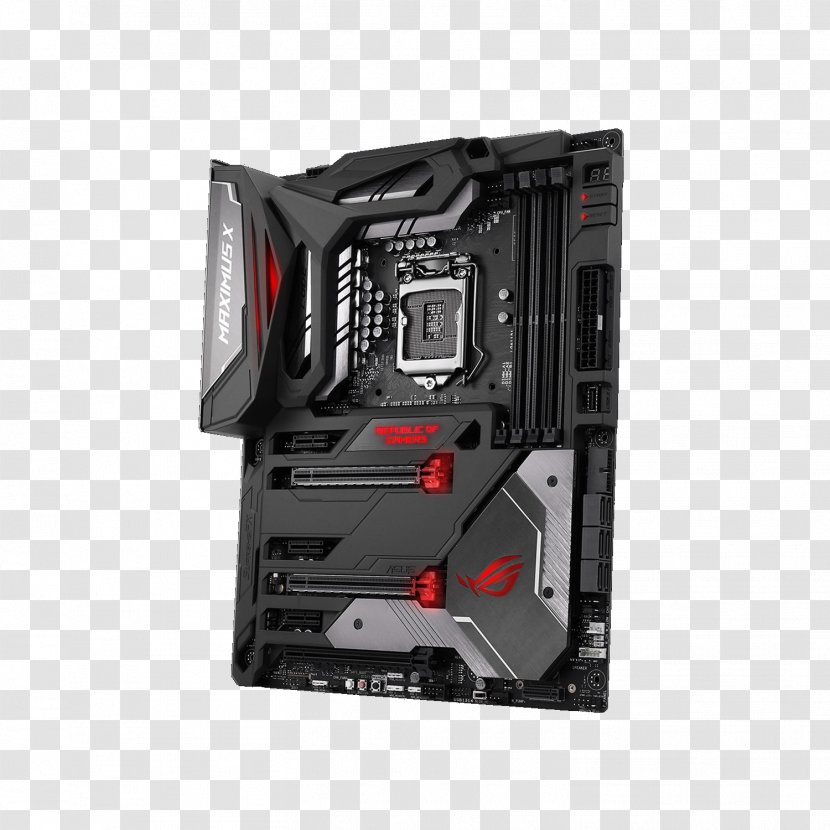 Asus Rog Maximus X Formula Intel Z370 LGA 1151 Motherboard ATX - Electronics Accessory Transparent PNG