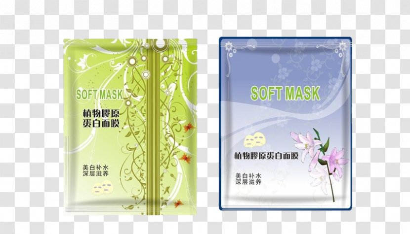 Facial Skin Whitening Mask Cosmetics - Brand Transparent PNG