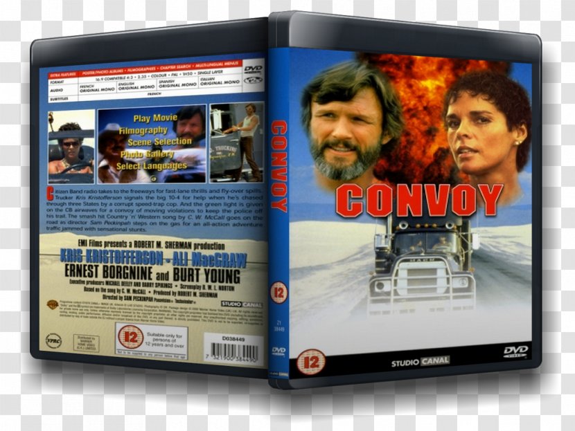DVD Display Advertising United Kingdom Convoy - Dvd Transparent PNG