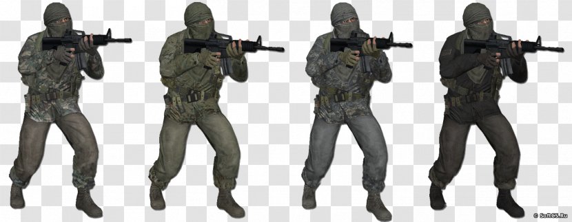 Counter-Strike: Source Call Of Duty: Ghosts Infantry Theme - Figurine - Caissier Cs Transparent PNG