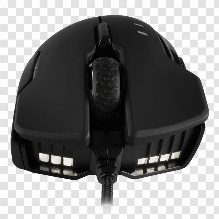 Computer Mouse Light Corsair Glaive RGB Optical Gaming Dots Per Inch - Peripheral Transparent PNG