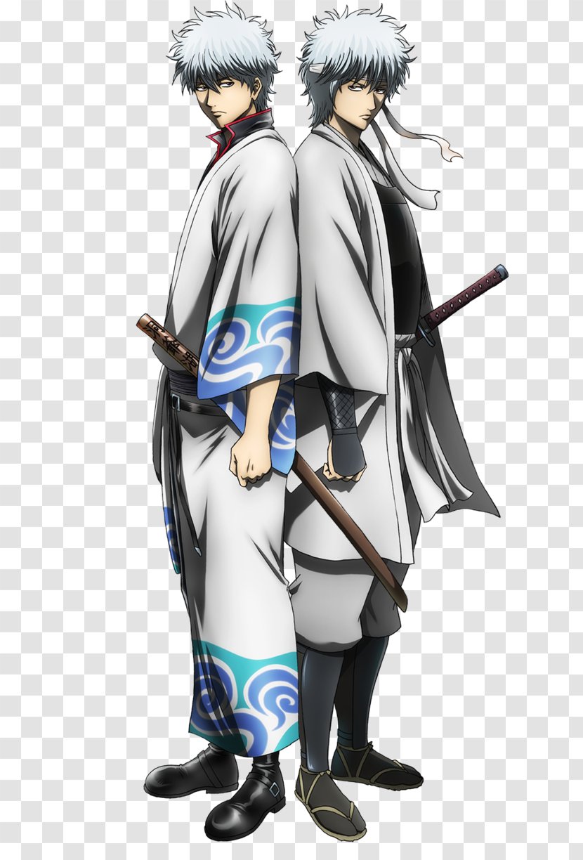 Gintoki Sakata Shinsuke Takasugi Gin Tama Kagura Shimura Shinpachi - Heart - Hen Transparent PNG