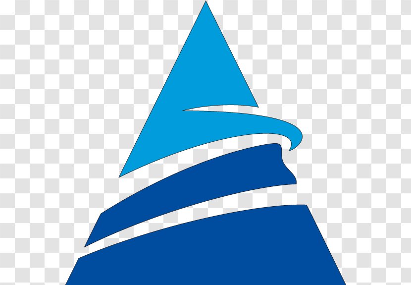 Logo - Designer - Blue Triangle Design Vector Transparent PNG
