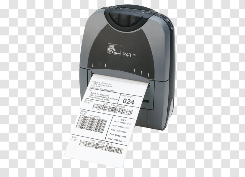 Zebra Technologies Barcode Printer Label Transparent PNG