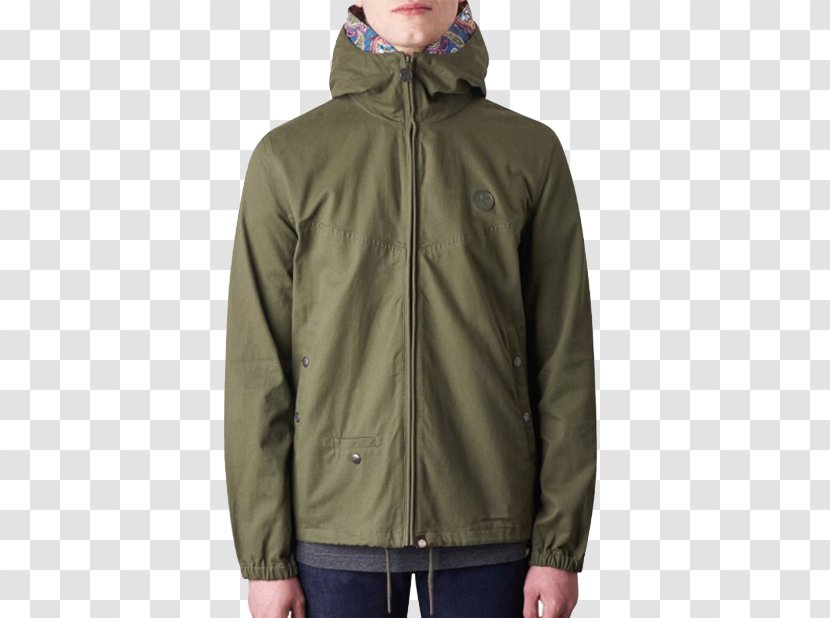 Hoodie Jacket Shirt Clothing - Pretty Green Beckford - With Hood Transparent PNG