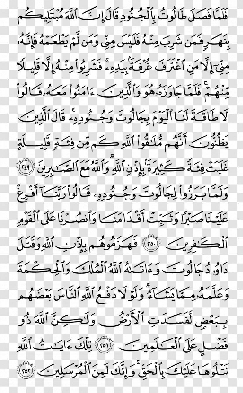Qur'an Allah Al-Baqara Ayah Tajwid - Frame - Islam Transparent PNG