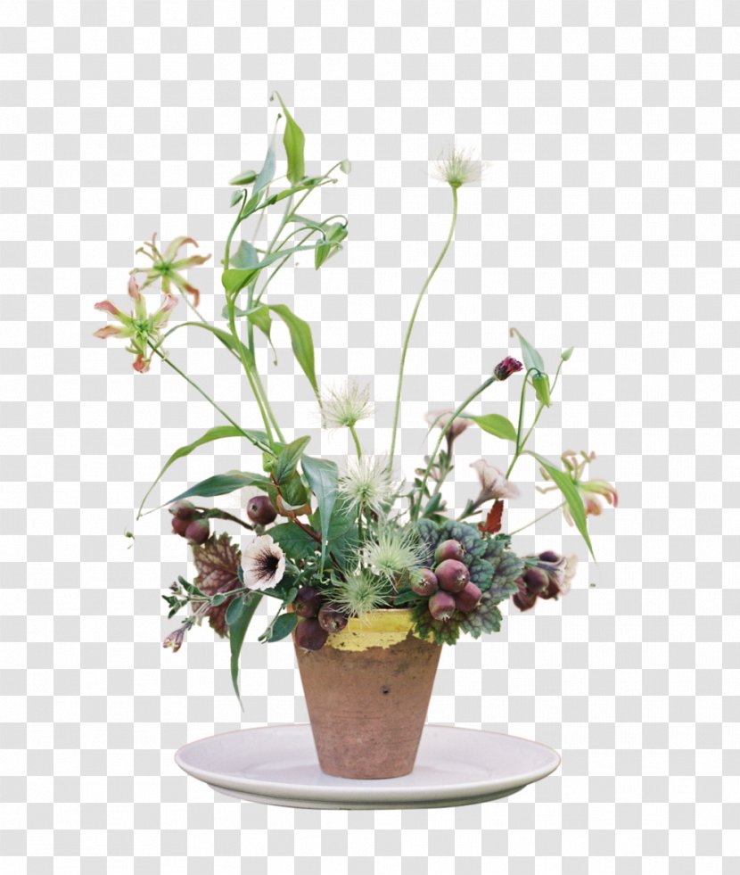 Cut Flowers Floral Design Ikebana Artificial Flower - Floristry - Lotus Leaf Transparent PNG