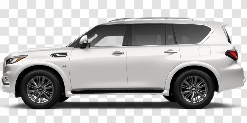 2018 INFINITI QX80 SUV Car Luxury Vehicle - Glass Transparent PNG