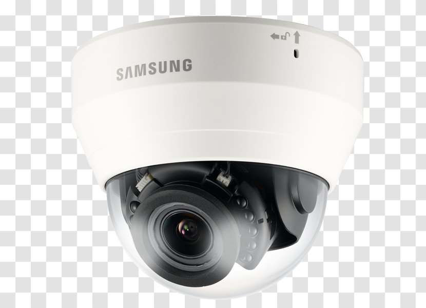 Hanwha Aerospace Samsung Techwin SmartCam SNH-P6410BN IP Camera - Surveillance Transparent PNG