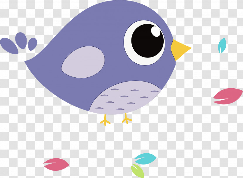 Beak Flightless Bird Birds Purple Computer Transparent PNG