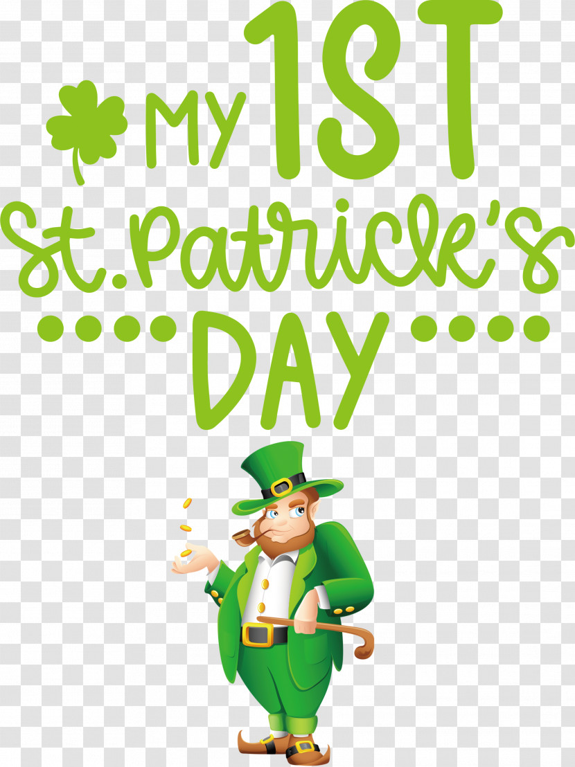 My 1st Patricks Day Saint Patrick Transparent PNG