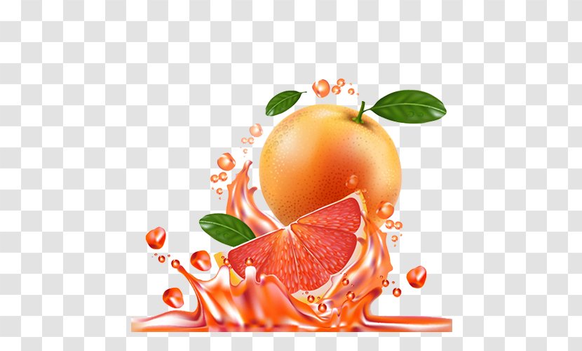 Juice Green Tea Drink Grapefruit - Natural Foods - Fruit Picture Transparent PNG