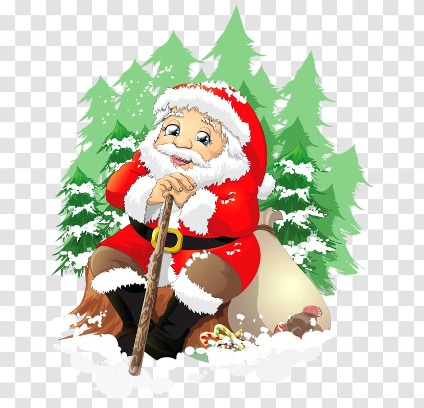 Ded Moroz Santa Claus Clip Art - Dots Per Inch Transparent PNG