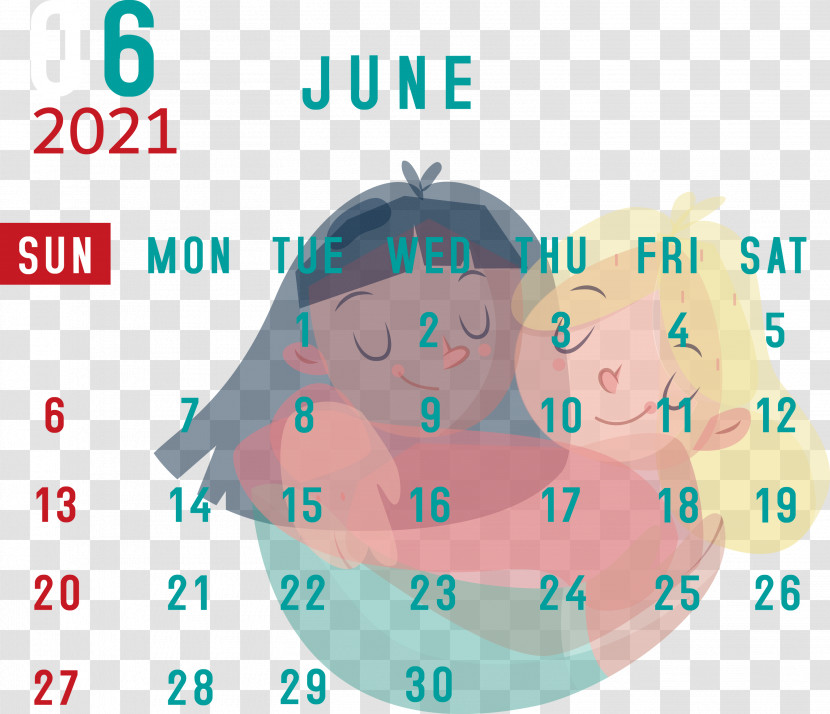 June 2021 Calendar 2021 Calendar June 2021 Printable Calendar Transparent PNG