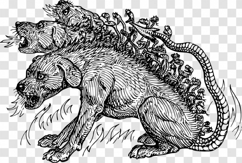 Cerberus The Dog Of Hades Minotaur Legendary Creature Greek Mythology - Toad - Centaur Transparent PNG