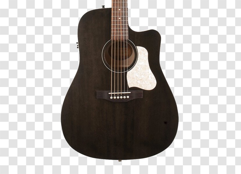 Acoustic Guitar Acoustic-electric Bass - Heart Transparent PNG