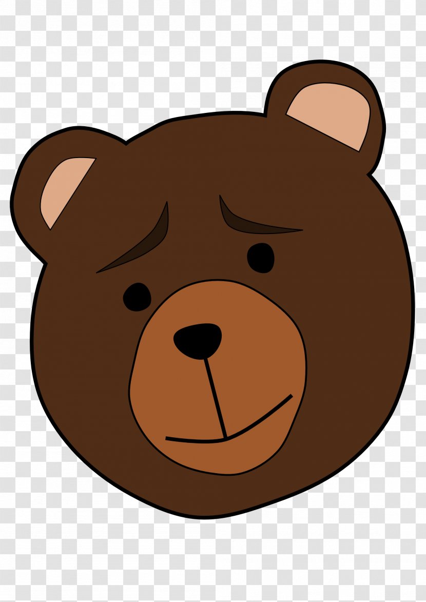 Brown Bear Clip Art - Heart - Cartoon Transparent PNG