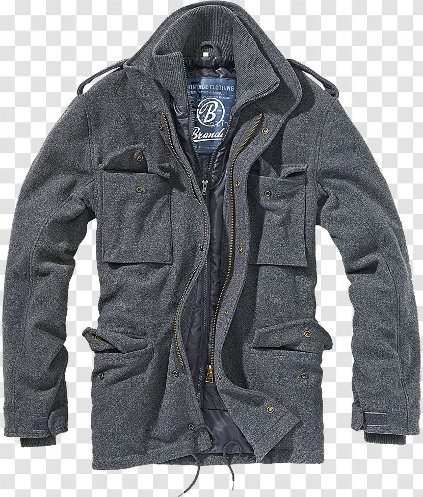 M-1965 Field Jacket Feldjacke Coat Clothing - Shell Transparent PNG