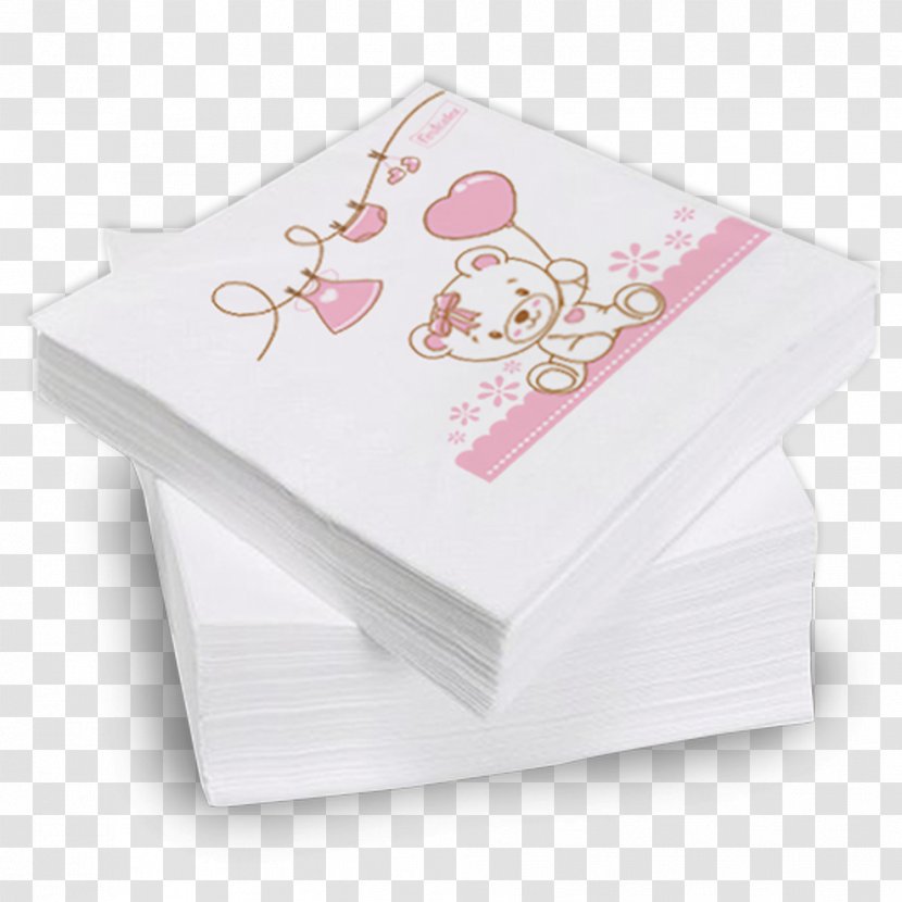 Baby Shower Party Cloth Napkins Table Infant - Cartoon Transparent PNG