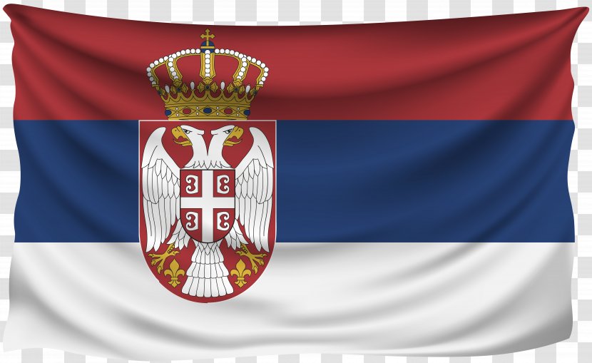 Flag Of Serbia And Montenegro National - Government - Shriveled Transparent PNG