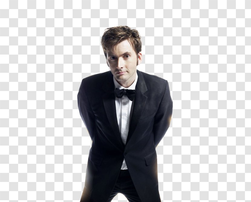 Tenth Doctor Who David Tennant Tuxedo Liz Shaw - Television Show Transparent PNG