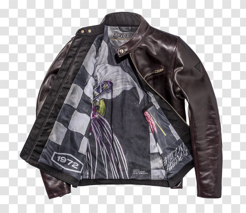 Leather Jacket Clothing Motorcycle - Riding Gear Transparent PNG