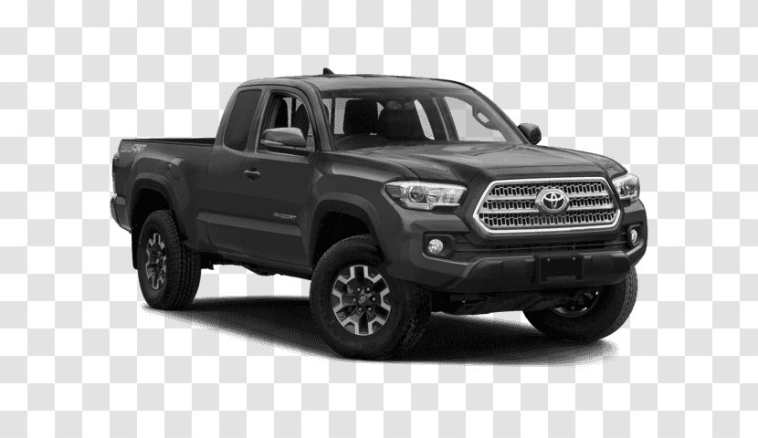 2018 Toyota Tacoma TRD Off Road Access Cab Pickup Truck Off-road Vehicle Four-wheel Drive - Bumper - Auto Body Repair Transparent PNG