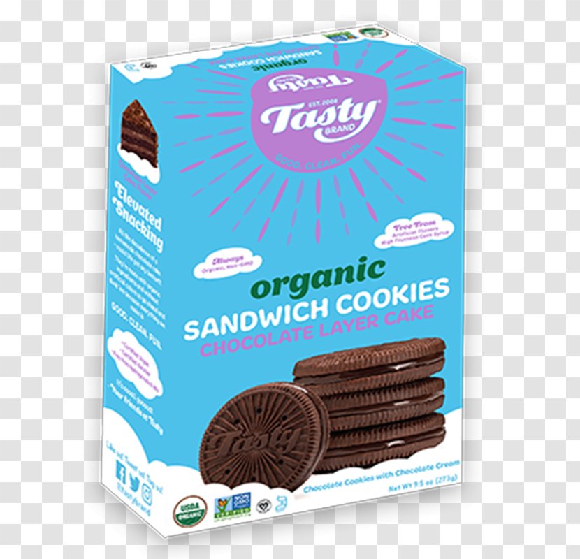 Organic Food Cream Layer Cake Cupcake - Chocolate Transparent PNG