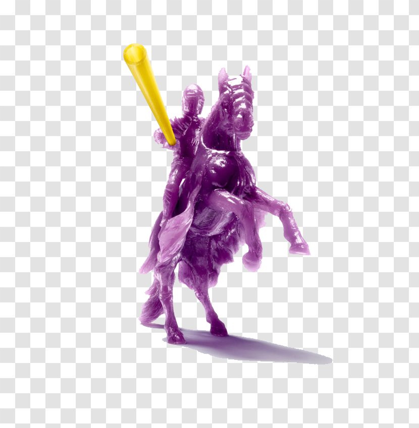 Lollipop Advertising Starburst Candy Creativity - Knight Purple 3D Model Transparent PNG