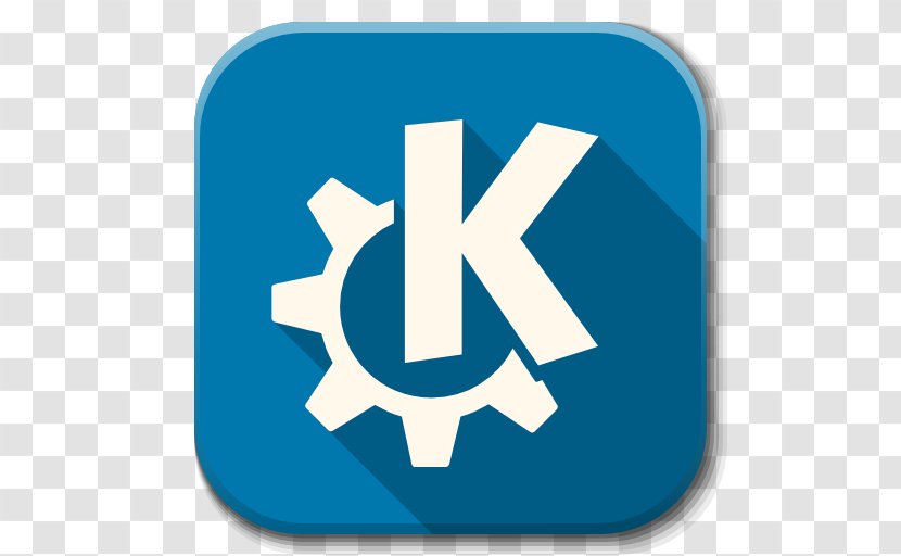 Blue Symbol Logo - Apps Start Here Kde Transparent PNG
