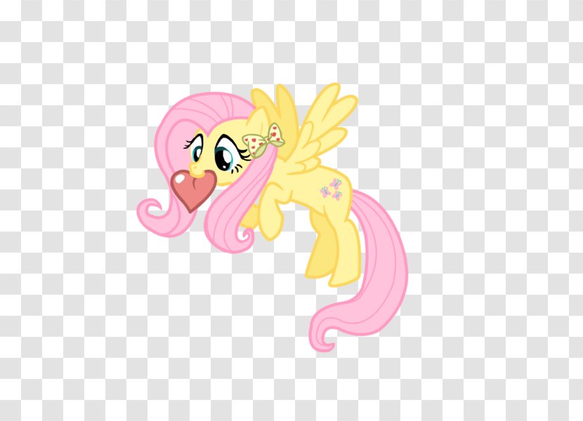 Fluttershy Pony Rainbow Dash Valentine's Day Applejack Transparent PNG