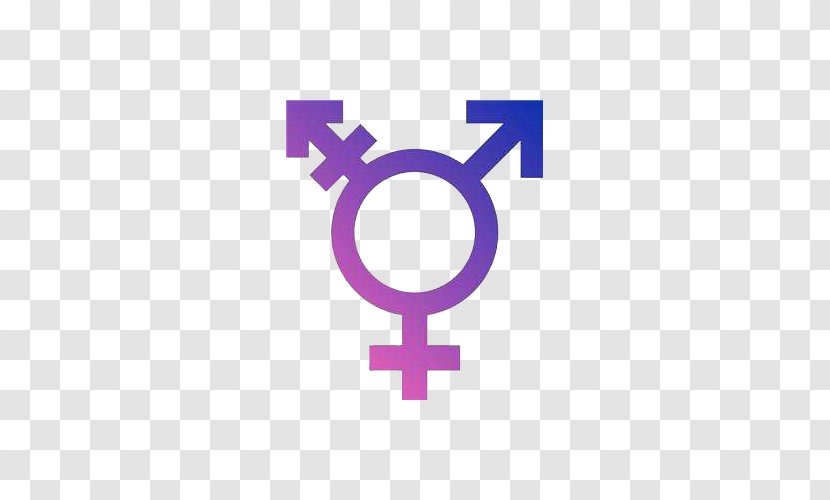 Male And Female Symbols - Purple - Gay Pride Transparent PNG