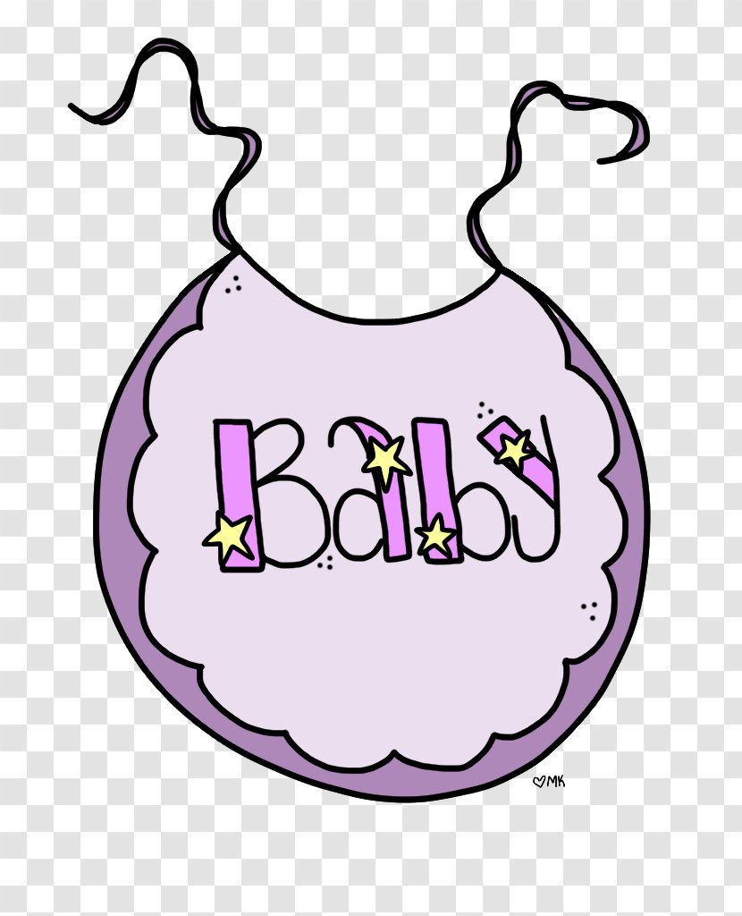 Purple Violet Clothing Clip Art - Bib Transparent PNG