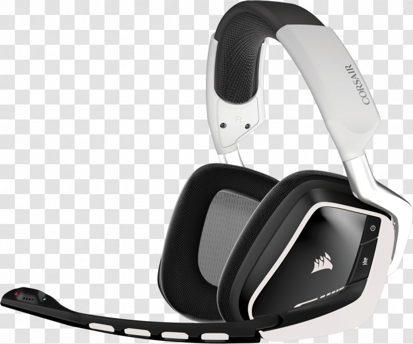 Corsair VOID PRO RGB Headset 7.1 Surround Sound Headphones - Wireless Transparent PNG